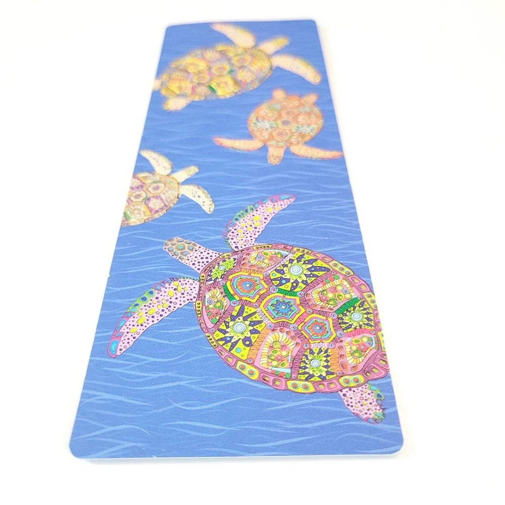 Vintage Y2K mosaic Sea turtles Bookmark Earth Day, WWF World Wildlife, WFRE45685